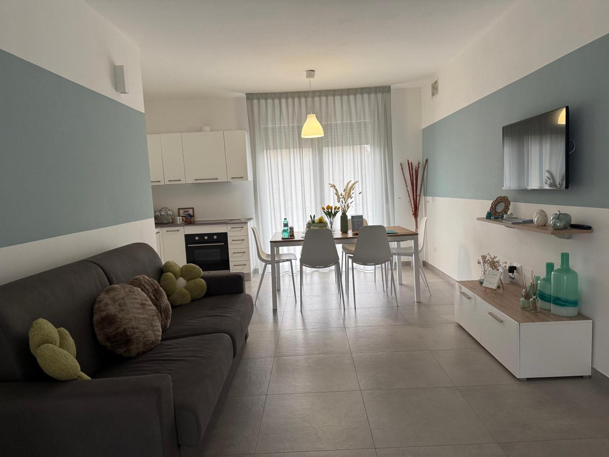 Appartamento "La Terrazza Di Via Roma" Delta Del Po - Private Parking Porto Viro Esterno foto